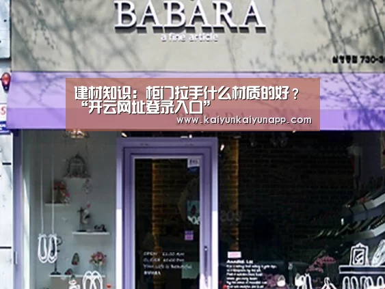 建材知识:柜门拉手什么材质的好?“开云网址登录入口”(图3) 开云网址登录入口